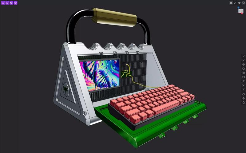 CyberDeck Concept Build Design-001
