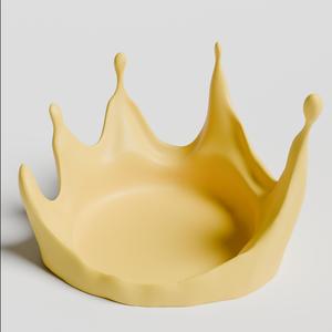 Splash Wine Glass Coaster – 3D Printable STL File | Modern Table Accessory