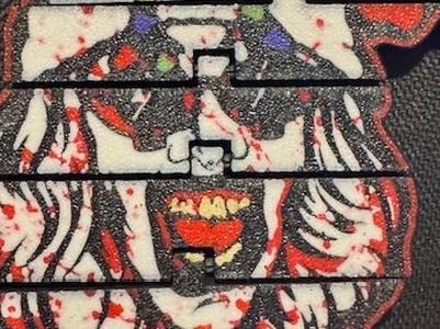 Santa Art the Clown Flexi Toy
