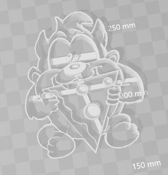 baby tazz cookie cutter