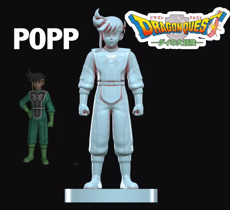 Popp - Dragon Quest The Adventure of Dai - 3d print