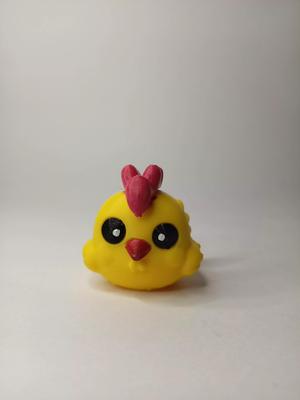 Adorable 3D Printed Chicken Collection Keychain Version