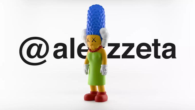 Kaws Marge Simpson for Print