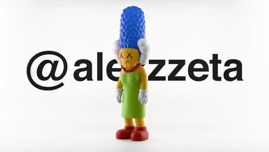 Kaws Marge Simpson for Print
