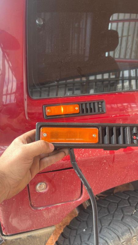 Mask for Vitara + adaptation of rear side guiding light