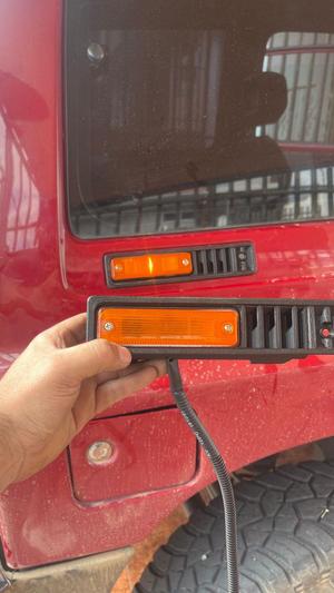 Mask for Vitara + adaptation of rear side guiding light