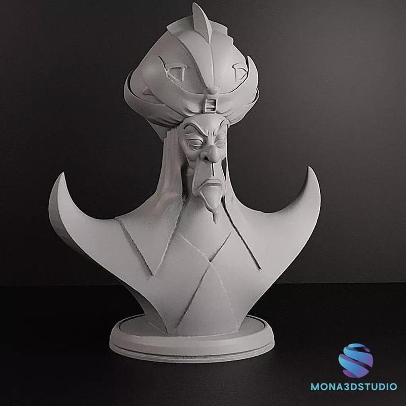 JAFAR BUST FROM ALADDIN MOVIE