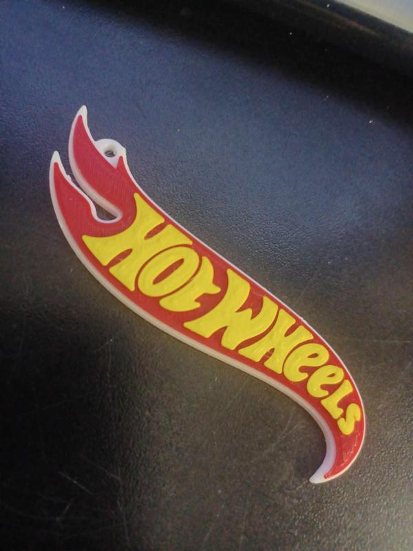 Hot Wheels Keychain