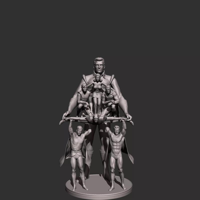 LEGION OF SUPERHEROES READY FOR PRINT