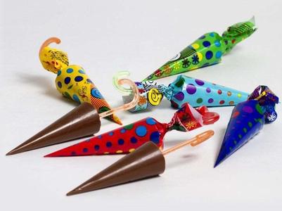 Molde para Paraguita de Chocolate - Chocolate Umbrella Mould