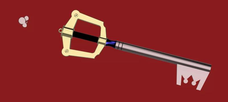 Kingdom Hearts - Sora Kingdom Key keyblade