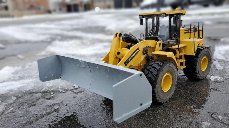Wheel Loader WA470 RC Snow Blade Plow