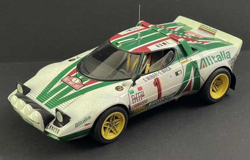 Improved wheel for 1/24 Lancia Stratos