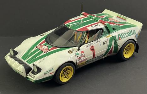 Improved wheel for 1/24 Lancia Stratos