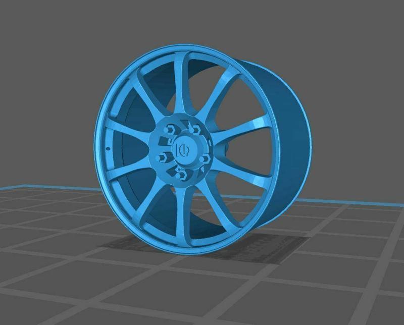 1/24 Scale Sparco Drift Rims. (18 Inch)