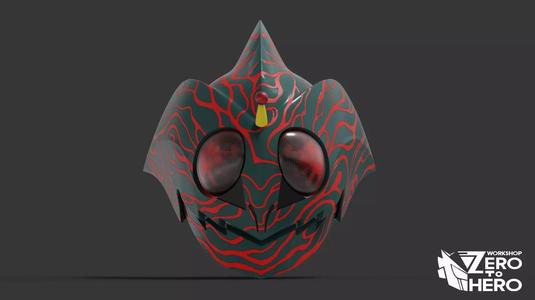 Kamen Rider Amazon Helmet