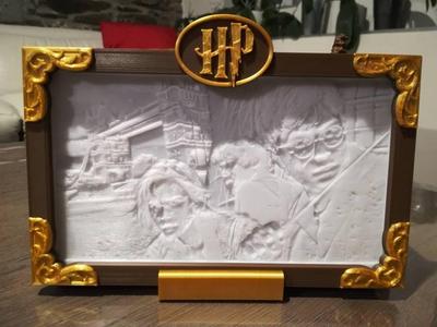 Harry Potter Lithophane lamp