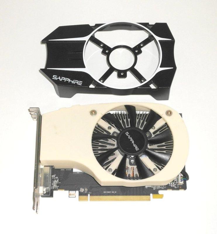 Sapphire R7 260X  FAN duct for PCI-E x1 riser