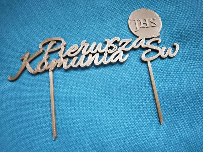 First communion - Pierwsza komunia święta topper