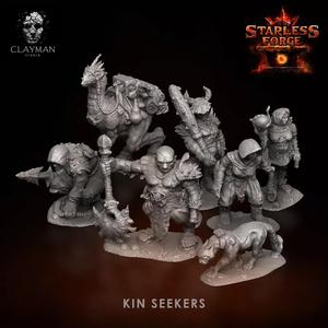 Kin Seekers of the Starless Forge - 32mm - 75mm