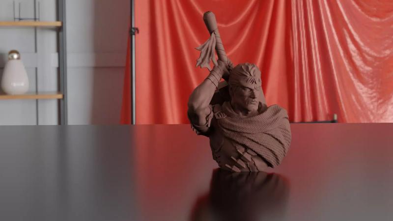 Berserker Warrior Bust