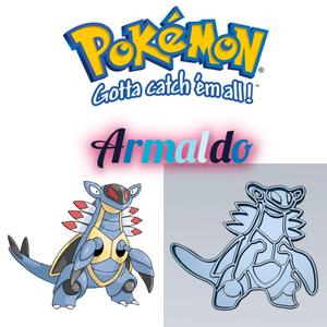 AMAZING POKEMON armaldo COOKIE CUTTER STAMP CAKE DECORATING