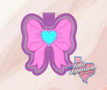 Heart Bow Freshie Mold