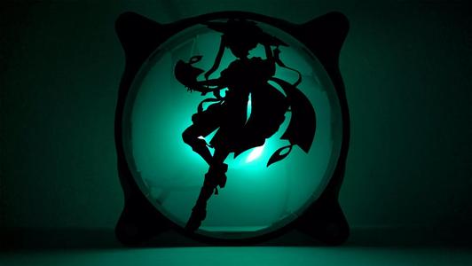 Genshin Impact Wanderer Scaramouche PC fan cover