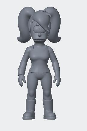 Leela futurama figurine
