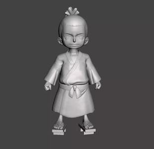 Momonosuke 3D Model girl