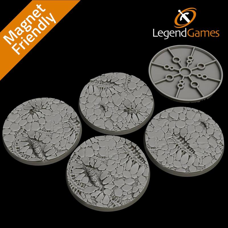 80mm Round Tyranid bases - LegendGames