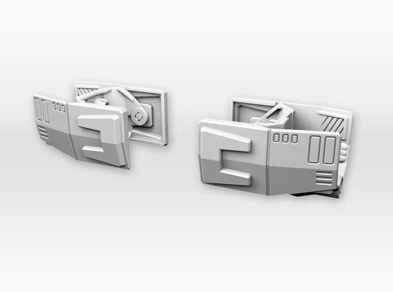 Shoulder and Forearm Covers for TR Leader Overlord