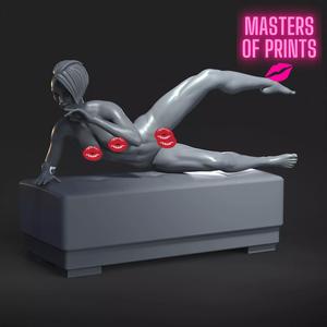 sexy pose - NSFW - EROTIC MINIATURE 75 MM SCALE