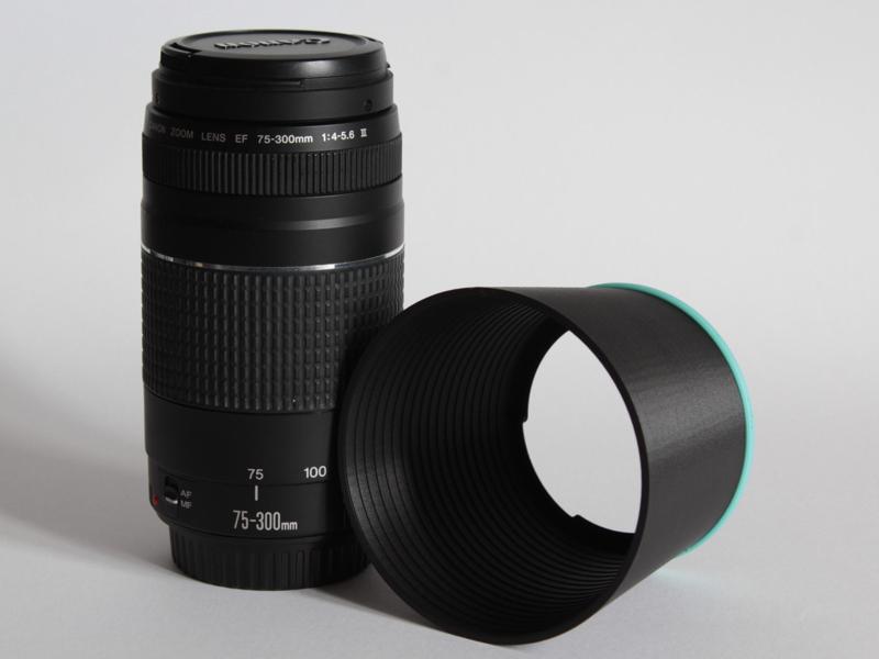 Long lens hood for CANON EF/EFS - 58 mm ø lenses