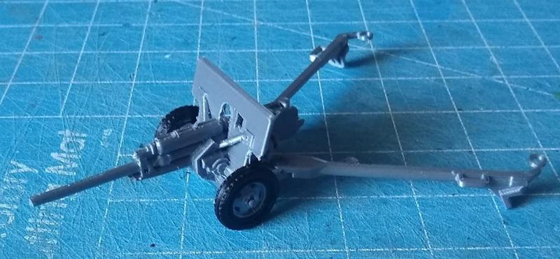 1/35th-scale WWII Anti-tank cannon