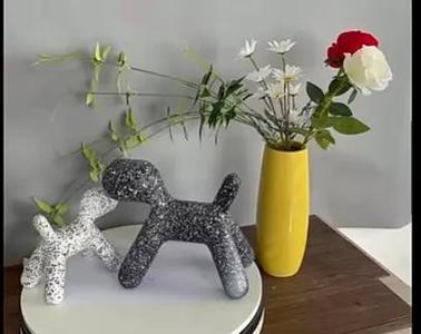 Dog Statue Resin  Home Decoration Soft Craft Gift - 3D print