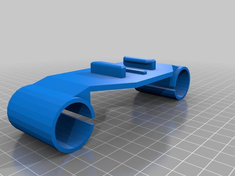 LED light and GoPro Mount for SK450 Deadcat