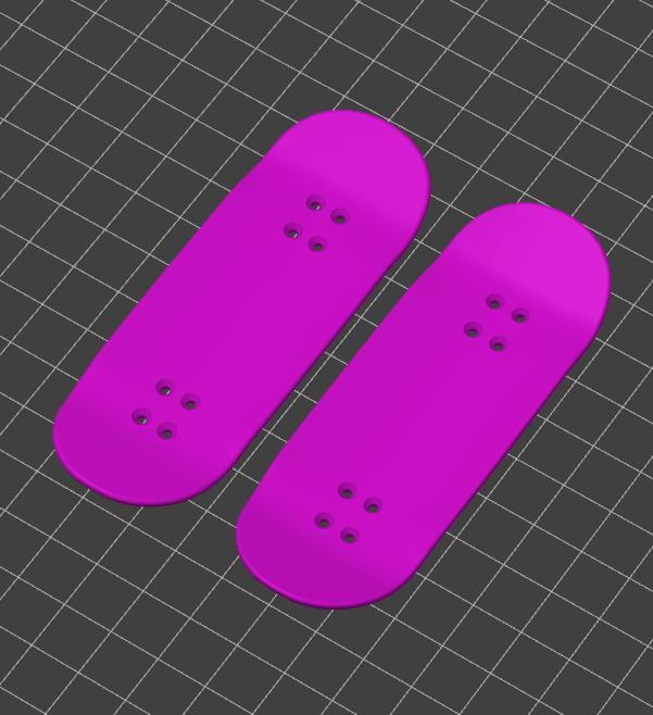 34mm decks low and medium concave thin