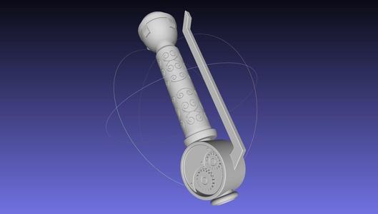 RWBY Ozpin Cane Model 3D