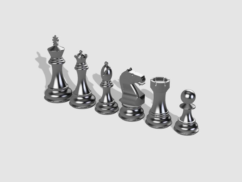 Staunton Chess Pieces