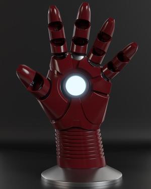 General Use Iron Man Glove Gauntlet 3D Printable STL