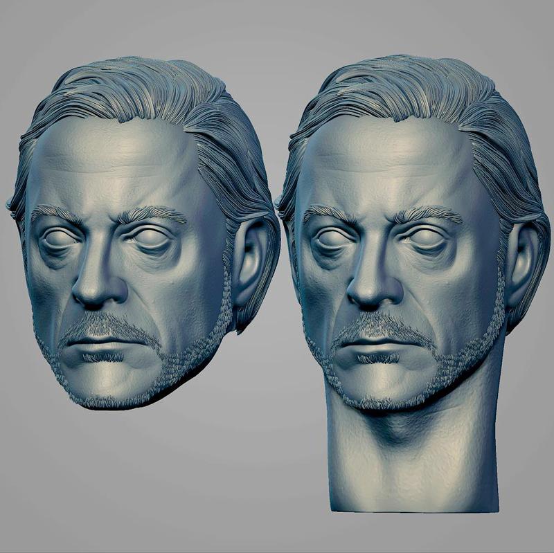 CUSTOM HEAD - ROBERT DOWNEY JR