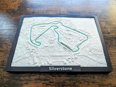 Silverstone Circuit 3D Miniature