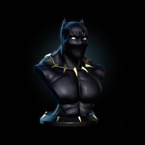 Black Panther Bust 02