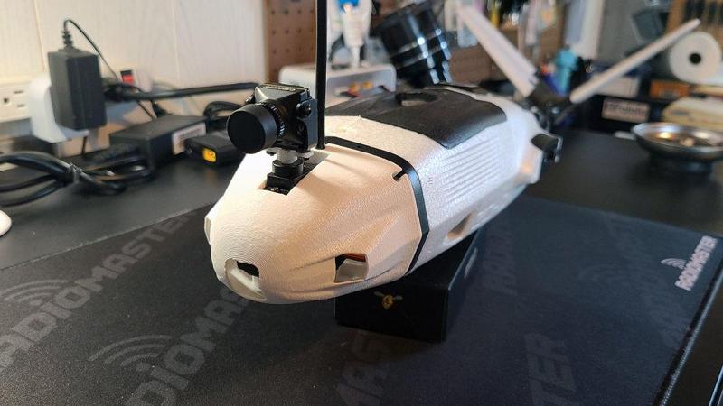 ZOHD Altus Nose for Walksnail with pan servo