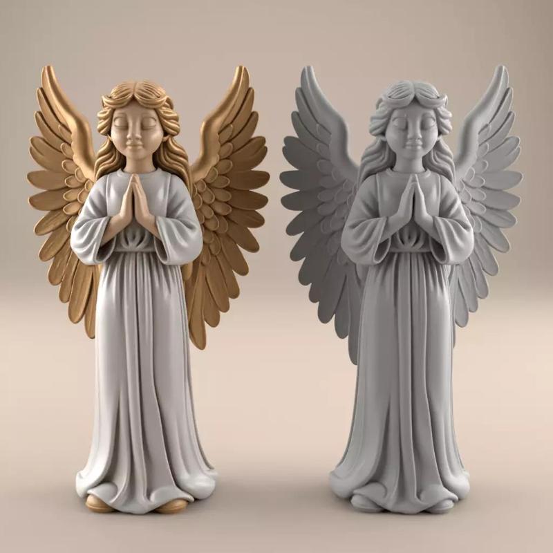 Charming 3D Angel Model for Decor Gifts
