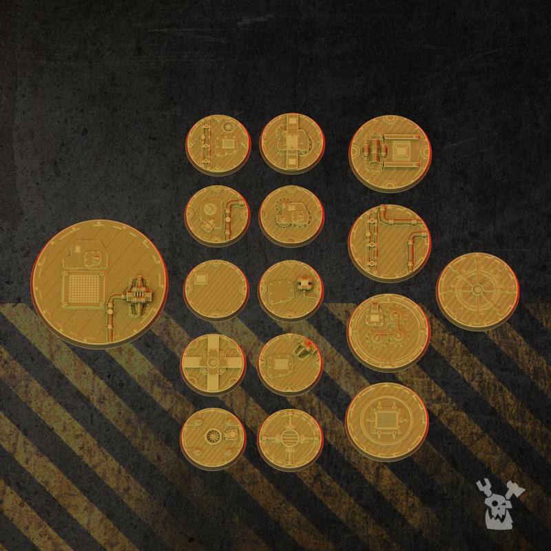 Full Metal Bases Set