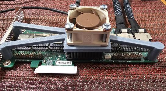Intel RES2SV240 Expander Card Fan Mount