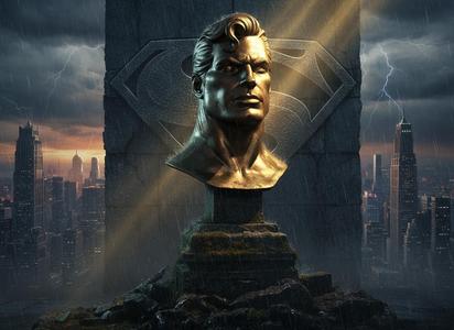 Henry Cavill Superman Bust – Ultra-Detailed 3D Printable Collectible