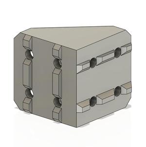 4040 T-slot Vertical-horizontal Corner bracket